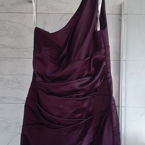 One shoulder dress